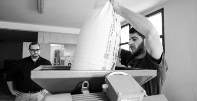 Concassage brasserie artisanale Alaryk