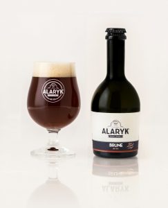 Bière Alaryk artisanale bio, brune.