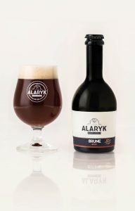 Bière Alaryk artisanale bio, brune.