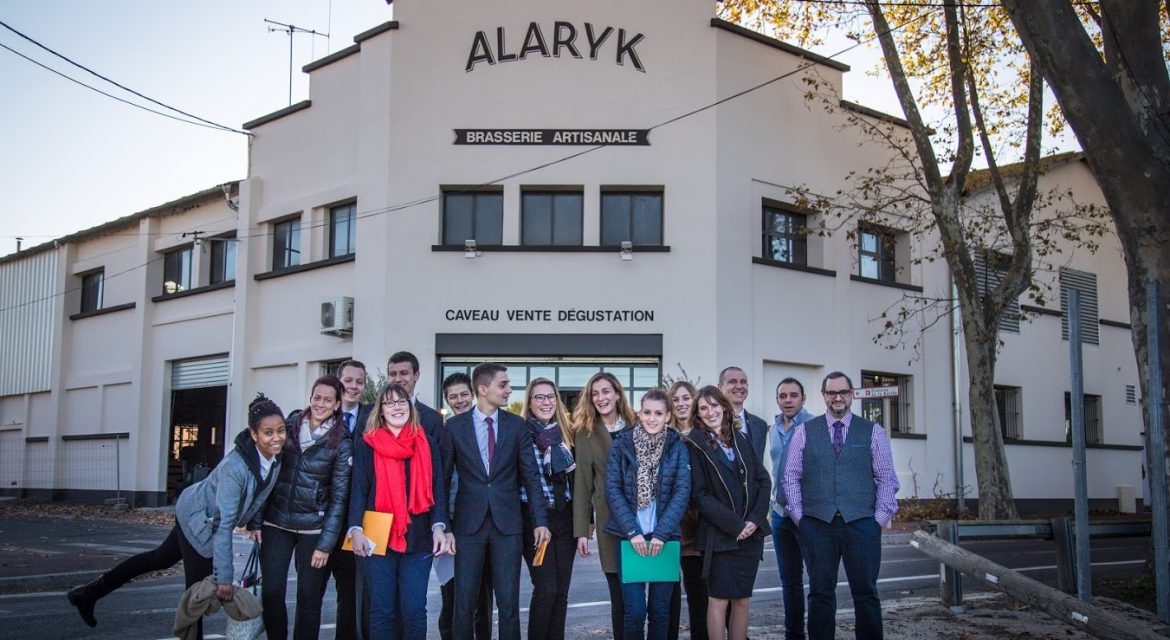 Journée découverte de la Brasserie Alaryk pour les apprentis sommeliers