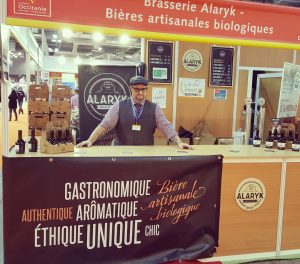 Stand Brasserie Alaryk, bières artisanales biologiques