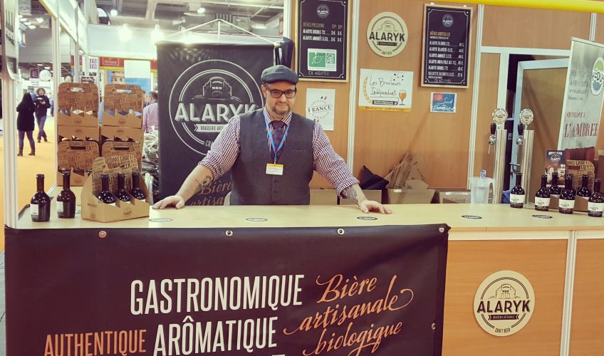 Stand Brasserie Alaryk, bières artisanales biologiques