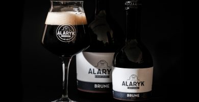 Bière Alaryk artisanale bio,brune.