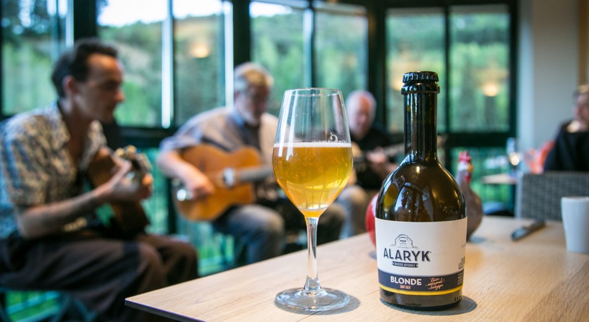 Bière Alaryk artisanale bio, blonde.