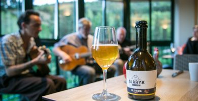 Bière Alaryk artisanale bio, blonde.