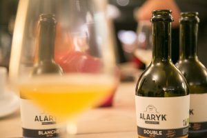 Bière Alaryk artisanale bio, double.