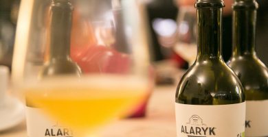 Bière Alaryk artisanale bio, double.