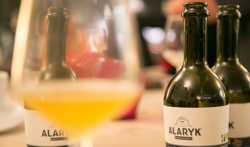 Bière Alaryk artisanale bio, double.