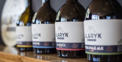 Bouteilles bières bio artisanales Alaryk