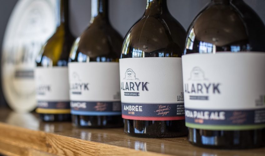 Bouteilles bières bio artisanales Alaryk