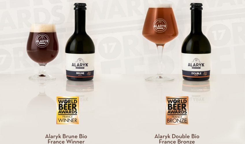 Bières Alaryk Brune et Double gagnantes - World Beer Awards France Winner